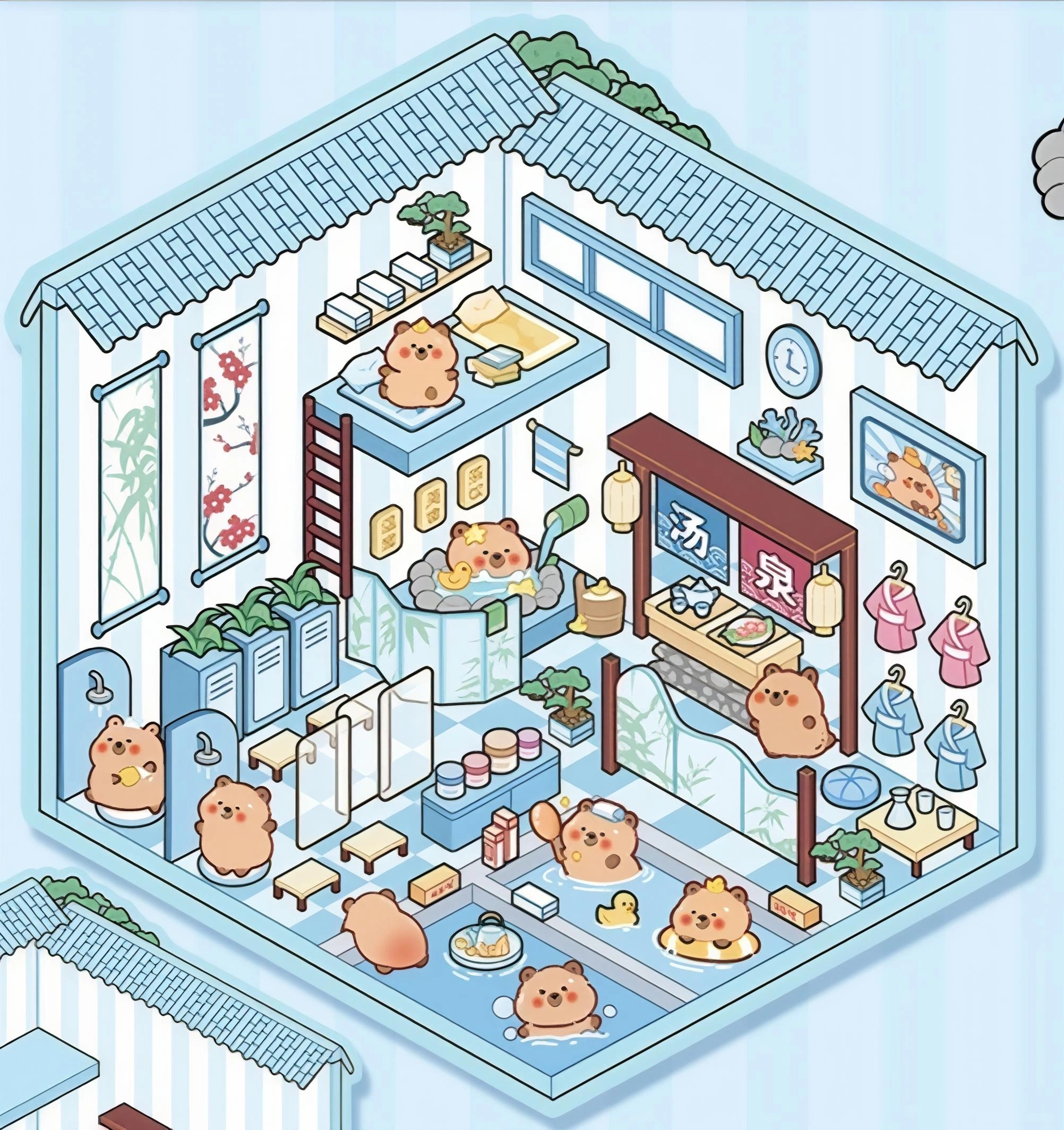 #B020, Whimsy World Wonders 3D Sticker, Beginner Friendly