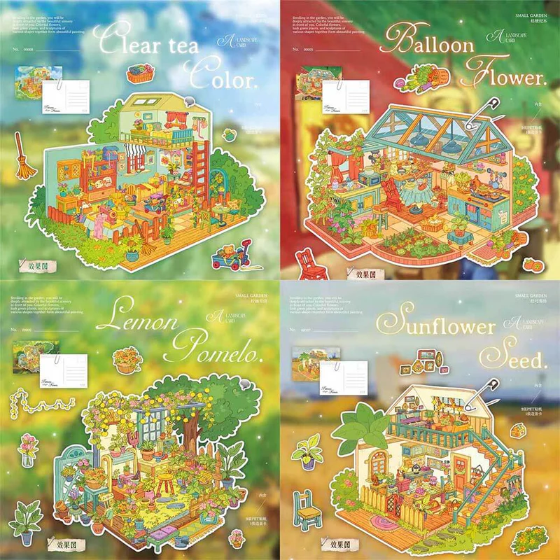 #L019, Poetic Earth 3D Sticker, Level Up