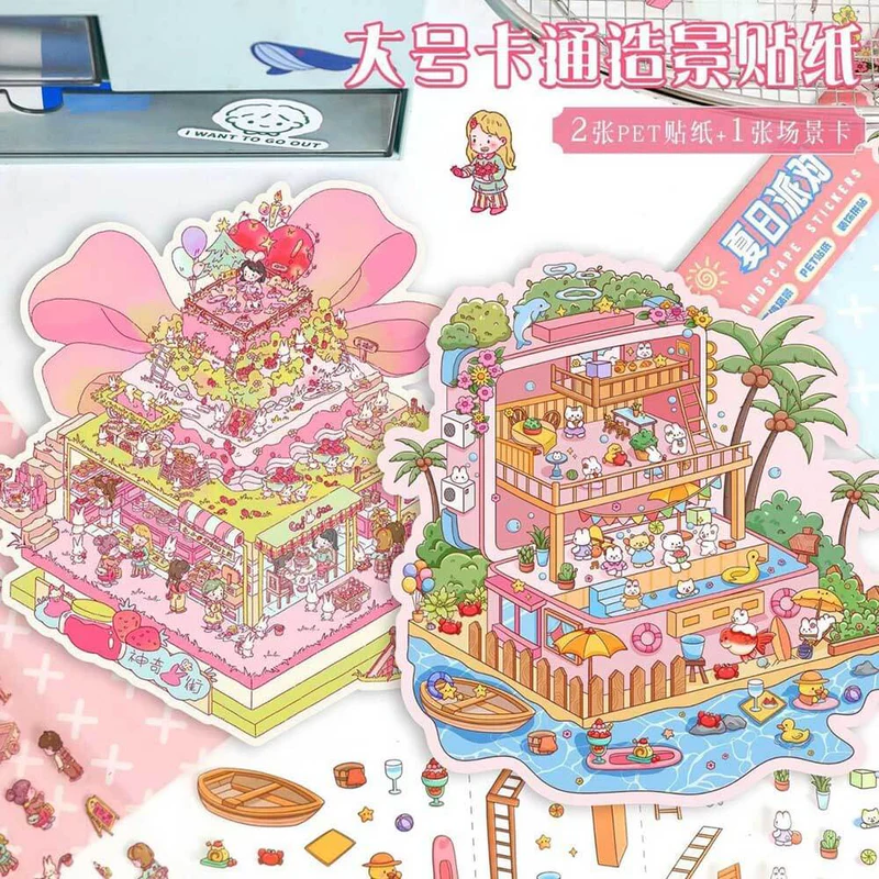 #L017, Treat Time 3D Sticker, Level Up