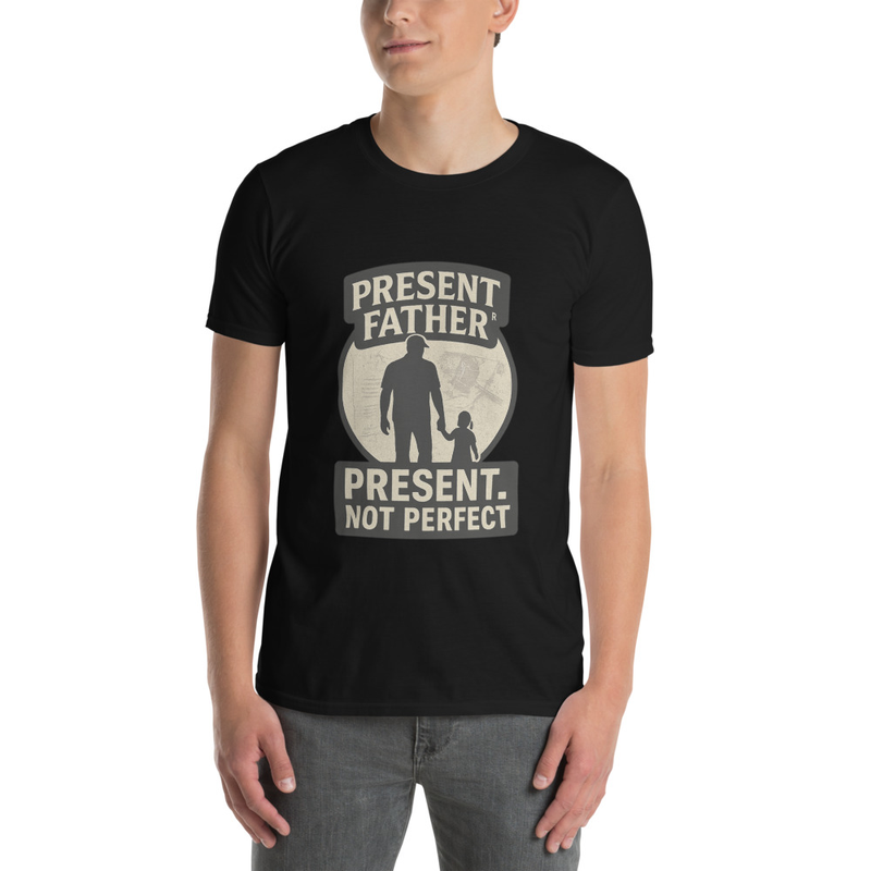 Present Father® “Not Perfect” Tee (Front + Back Print)