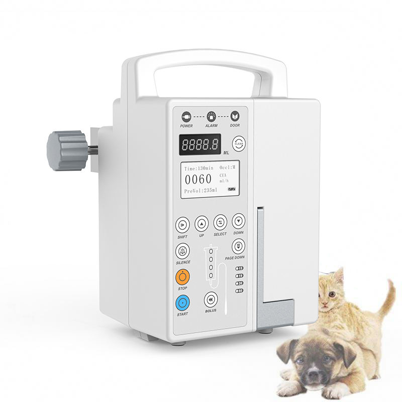 Portable Medical Infusion pump for human and Vet use