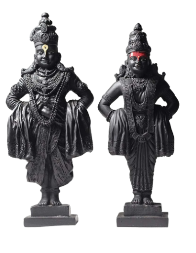Sai Divya Shri Vitthal Rukmini Statue/Idol for Home and Pooja Room 