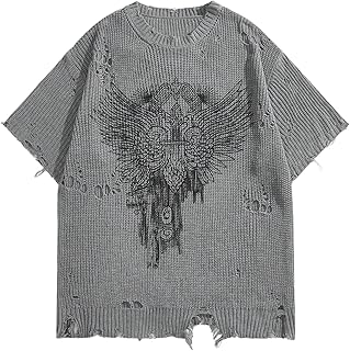 Distressed Graphic Oversized T-Shirt
