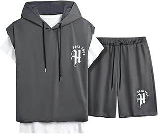 Sleeveless Hooded Lounge Set