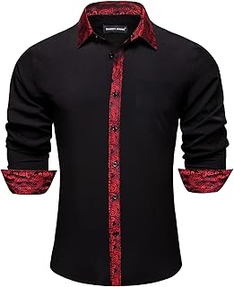 Men's Black Long Sleeve Shirt