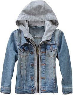 Denim Jacket with Hood