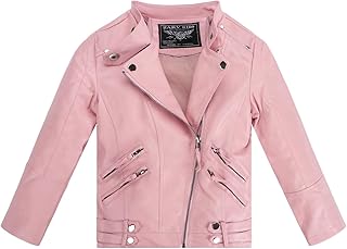 Pink Faux Leather Jacket