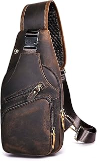 Vintage Leather Sling Bag