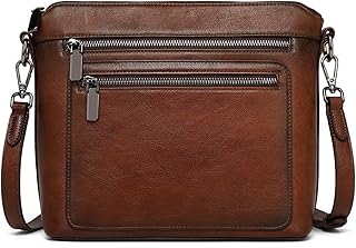 Brown Leather Crossbody Bag