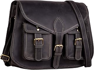 Leather Messenger Bag