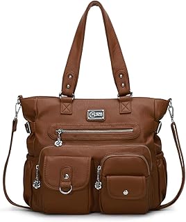 Brown Leather Tote Bag