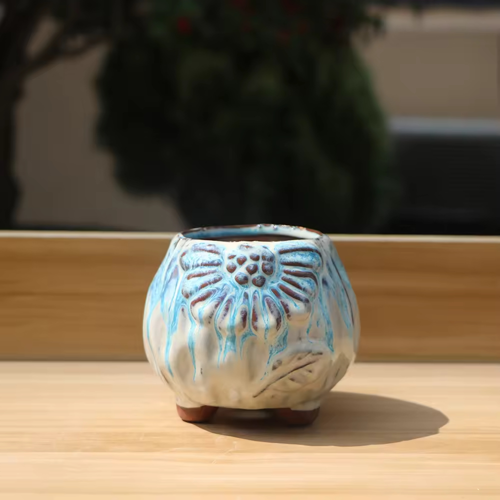 Handcrafted Ceramic Flower Pot
