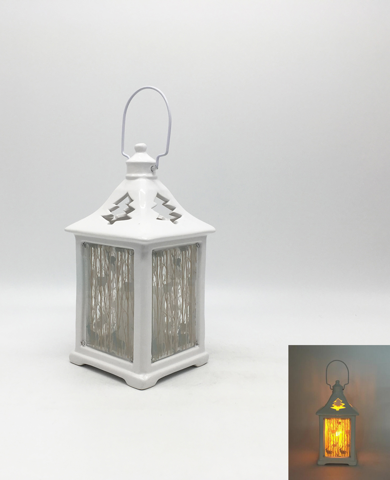 Decorative White Lantern