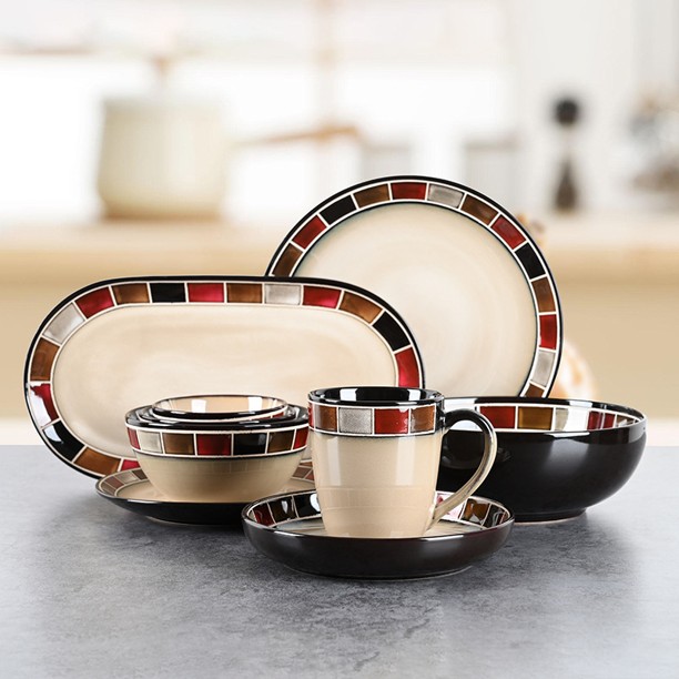 Modern Stoneware Dinnerware Set