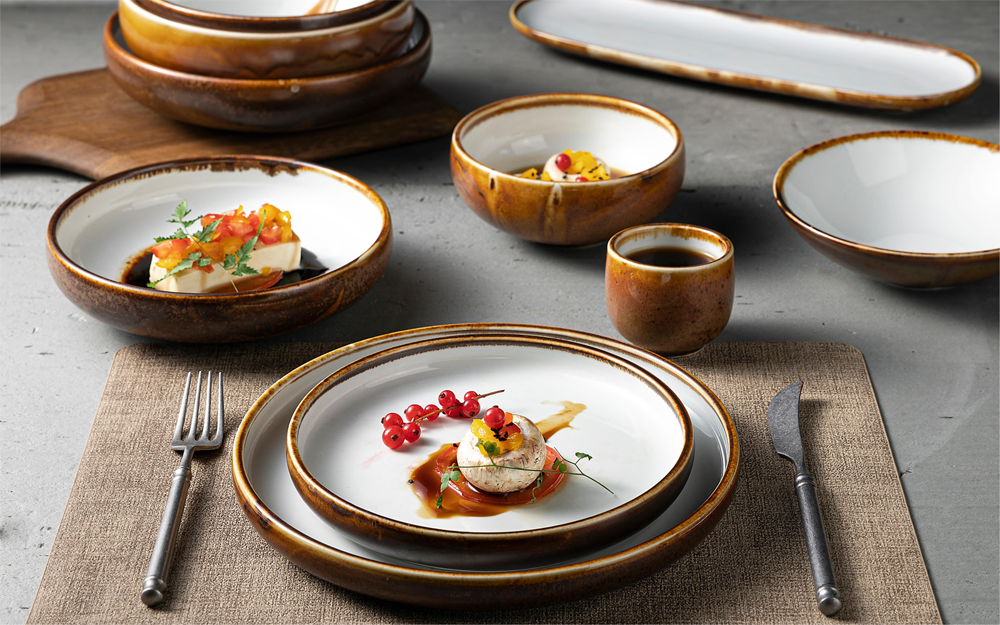 Rustic Ceramic Tableware Set