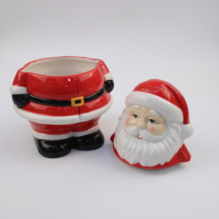 Ceramic Santa Claus Cookie Jar
