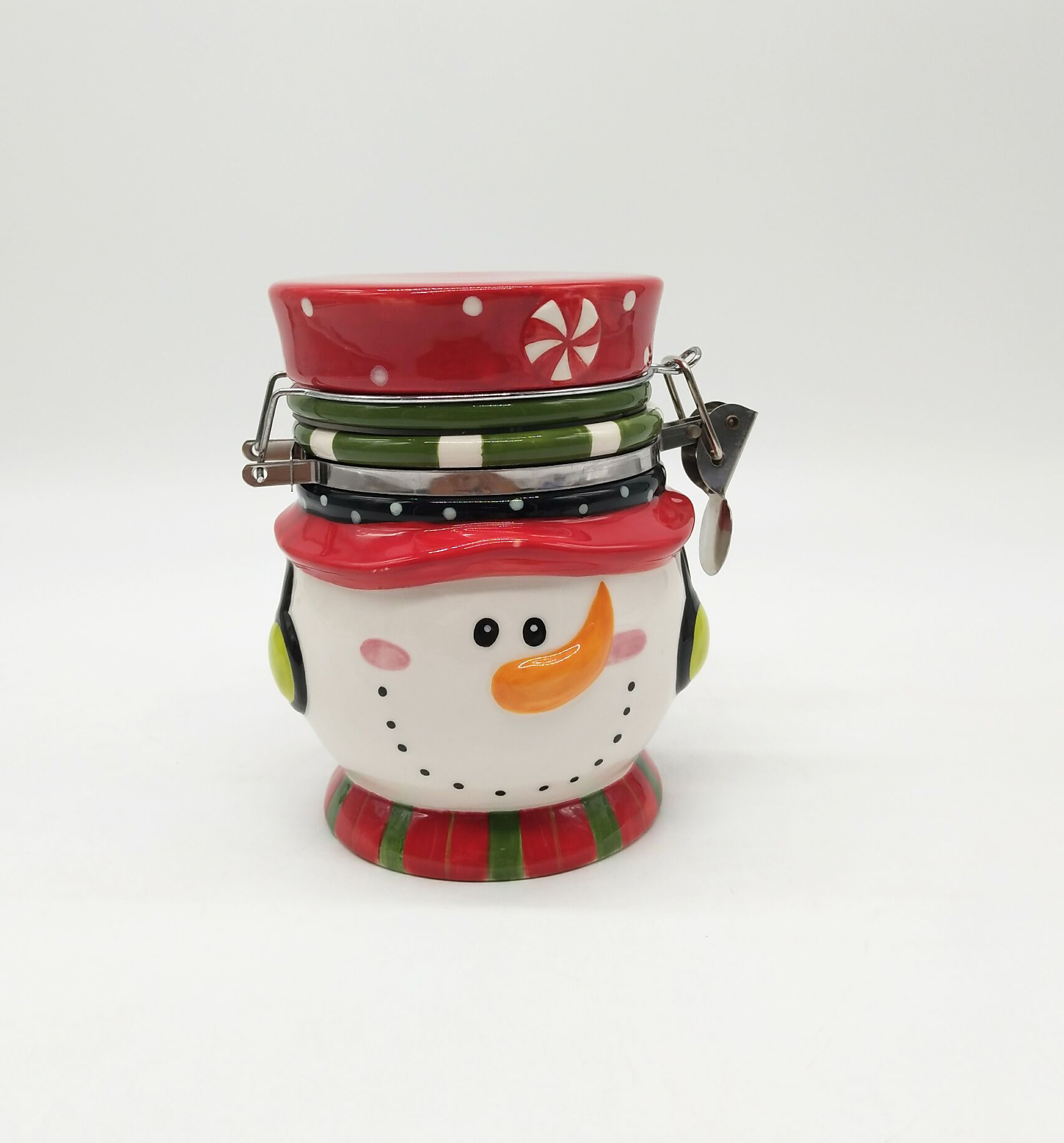Ceramic Snowman Cookie Jar