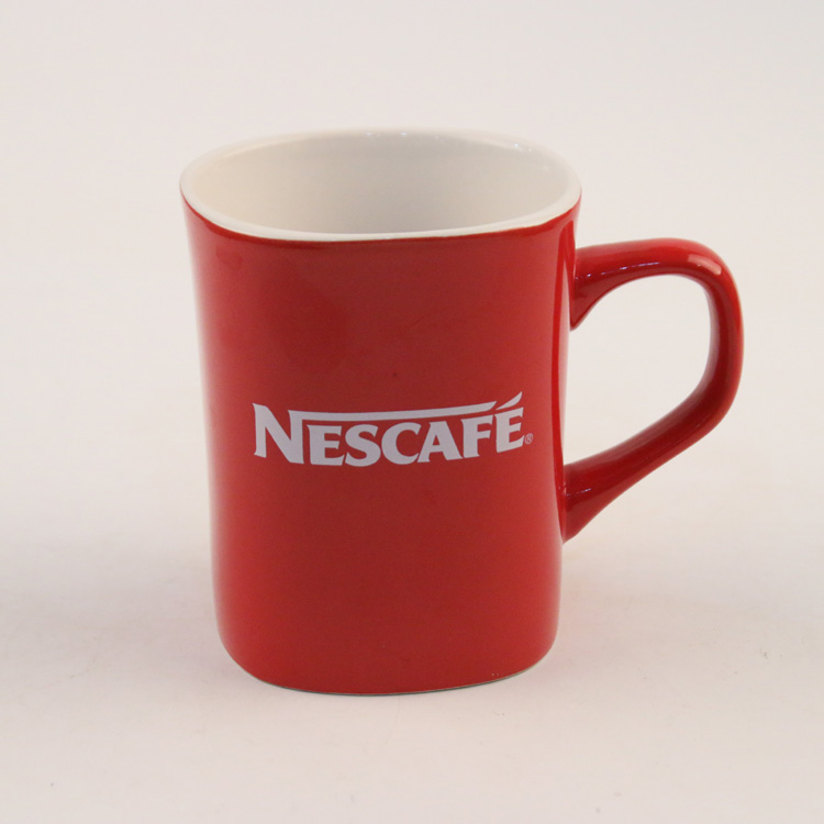 customized logo Red Coffee Mug