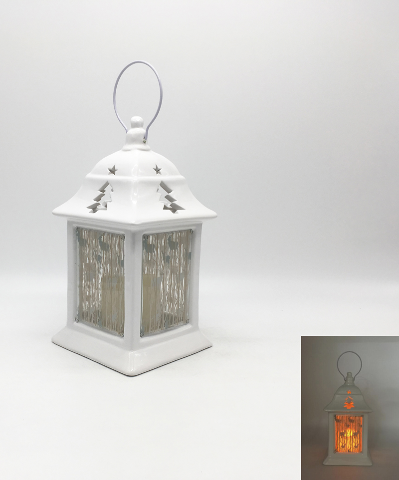 White Decorative Lantern