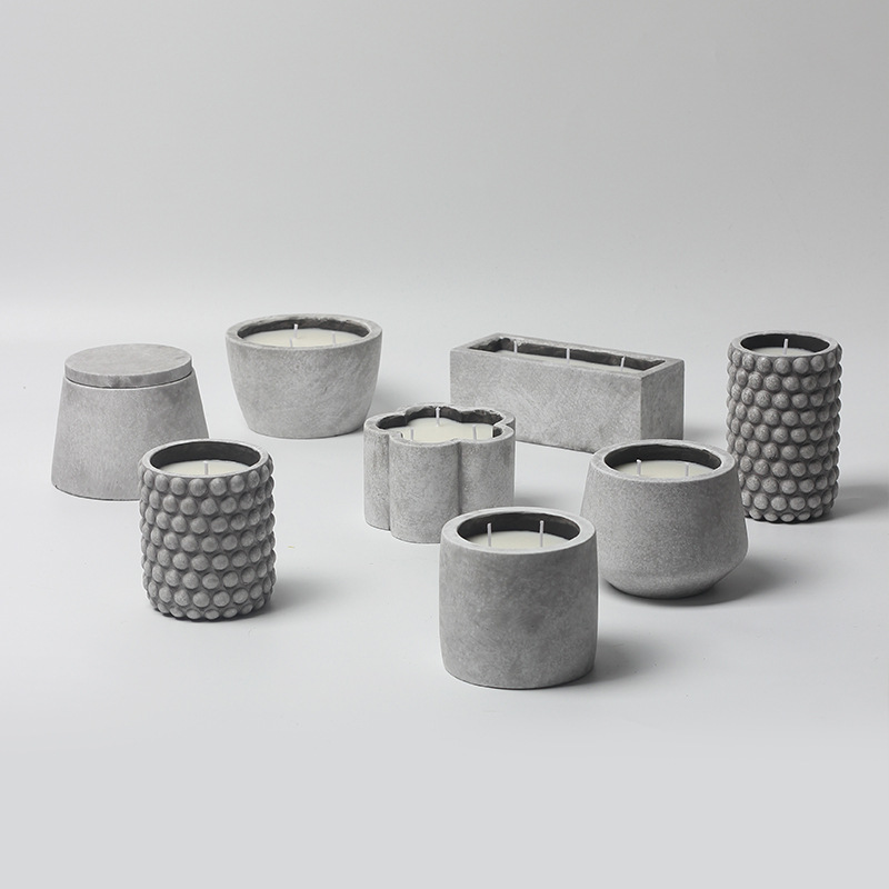 Concrete Candle holder Collection