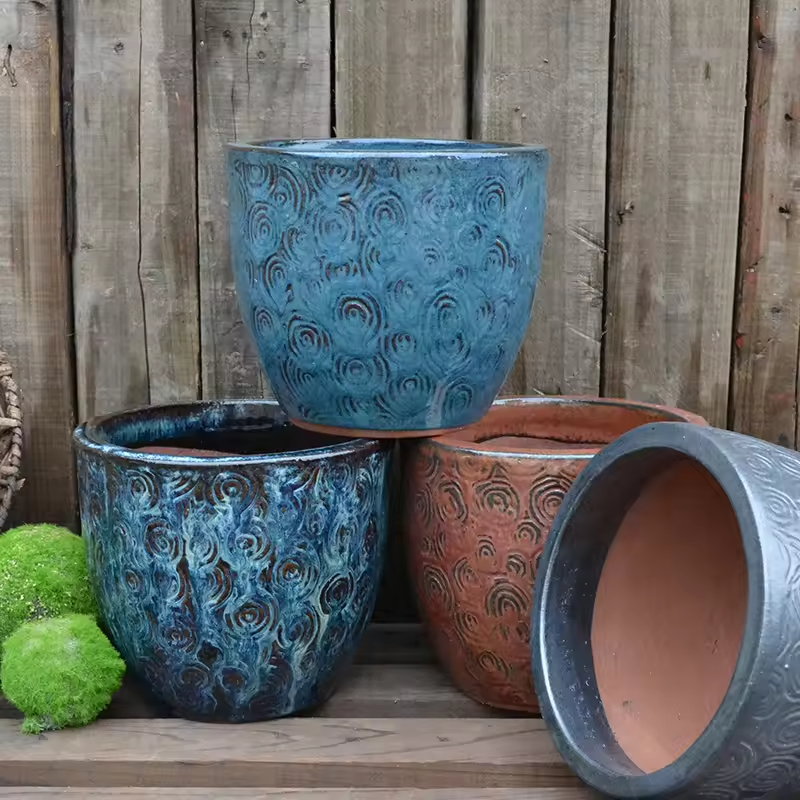 Handcrafted Ceramic Flower Pot