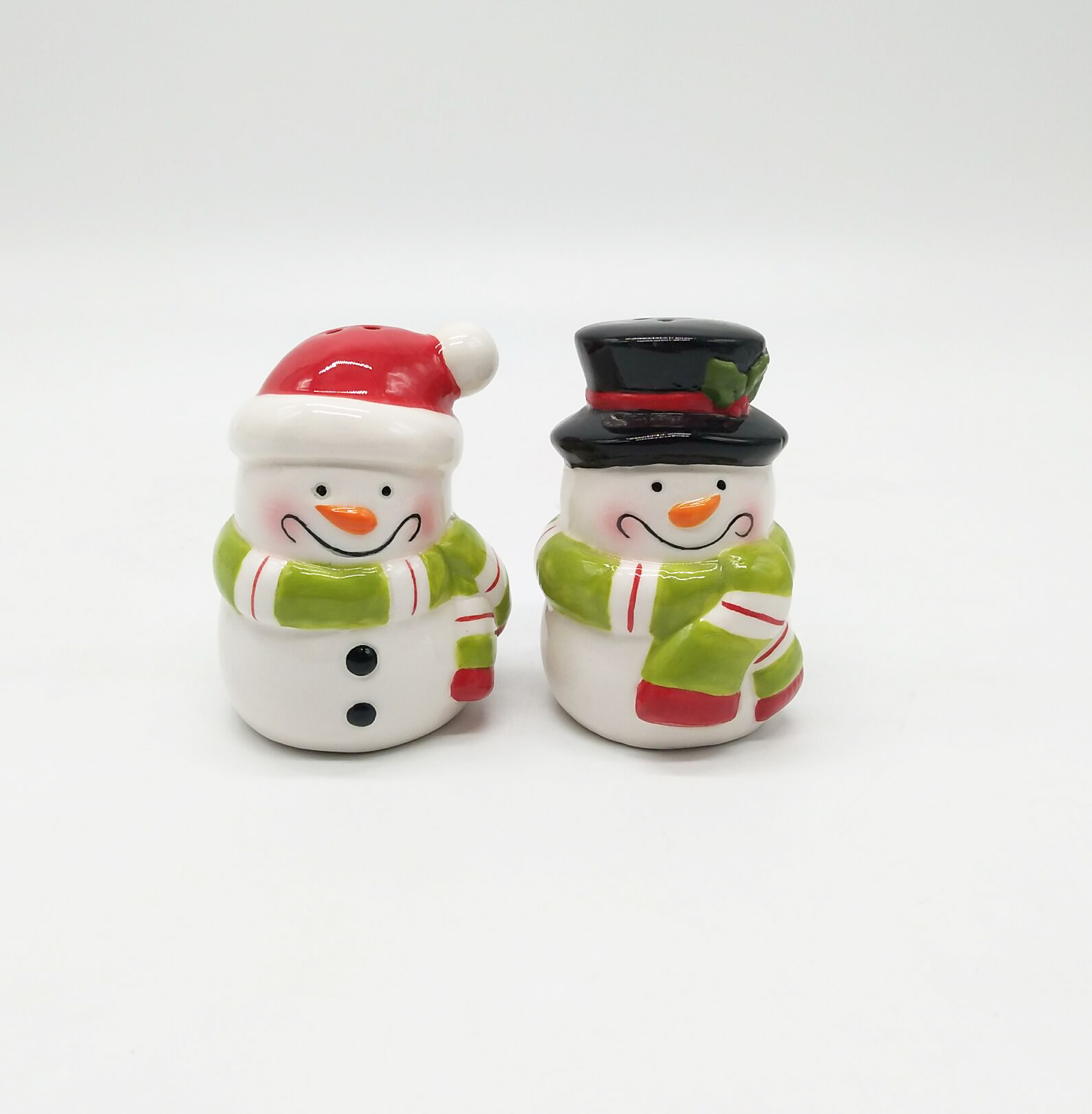 Snowman Salt and Pepper Shakers
