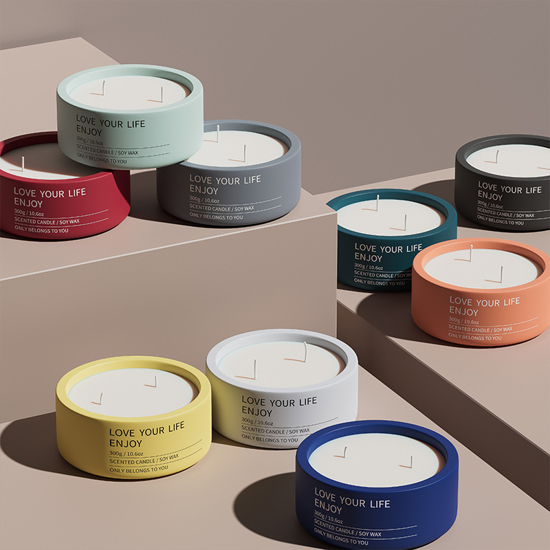 Colorful Scented Candle holder Collection