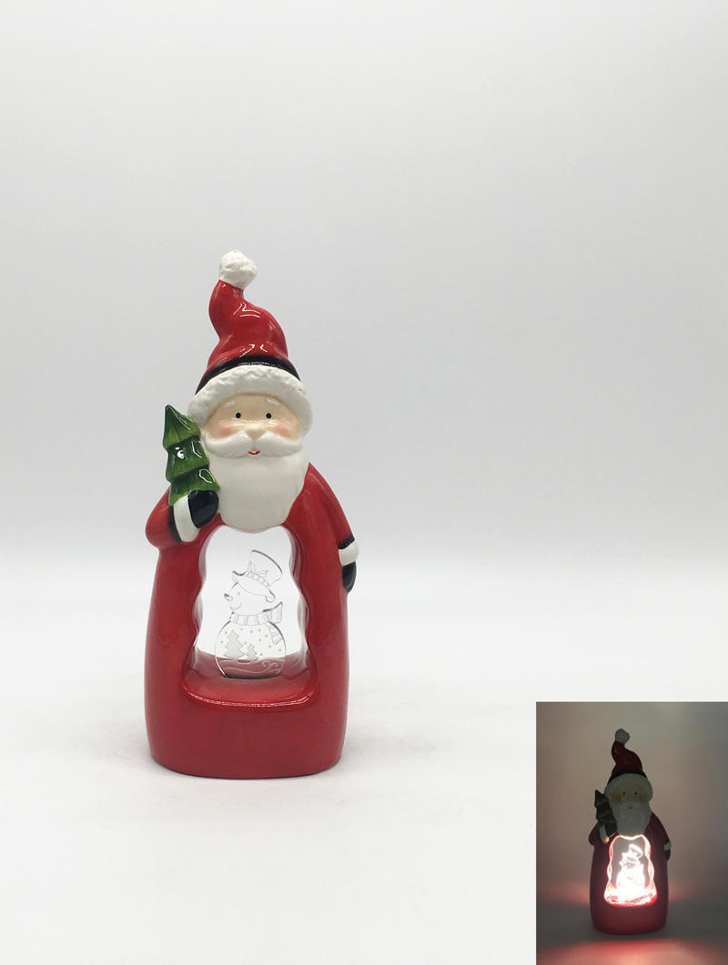 Santa Claus LED figurine