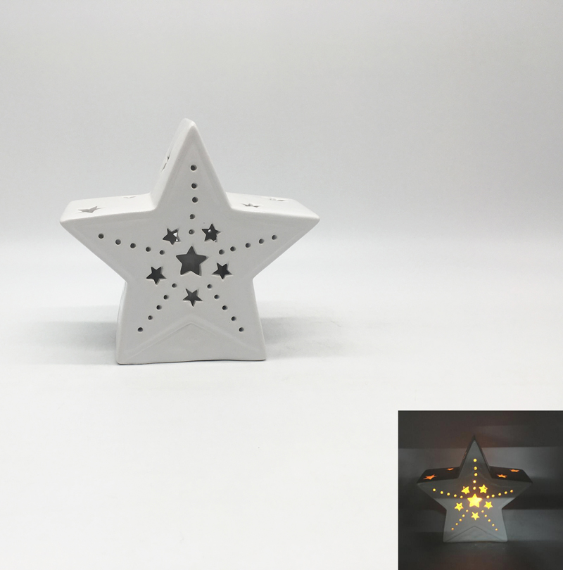 Ceramic Star Night Light