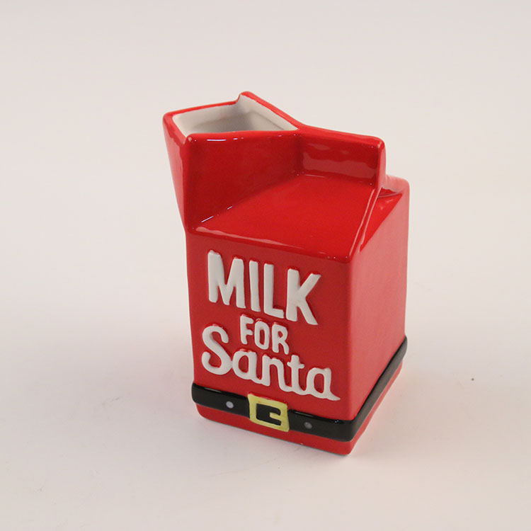 Santa Cookie and Milk Set