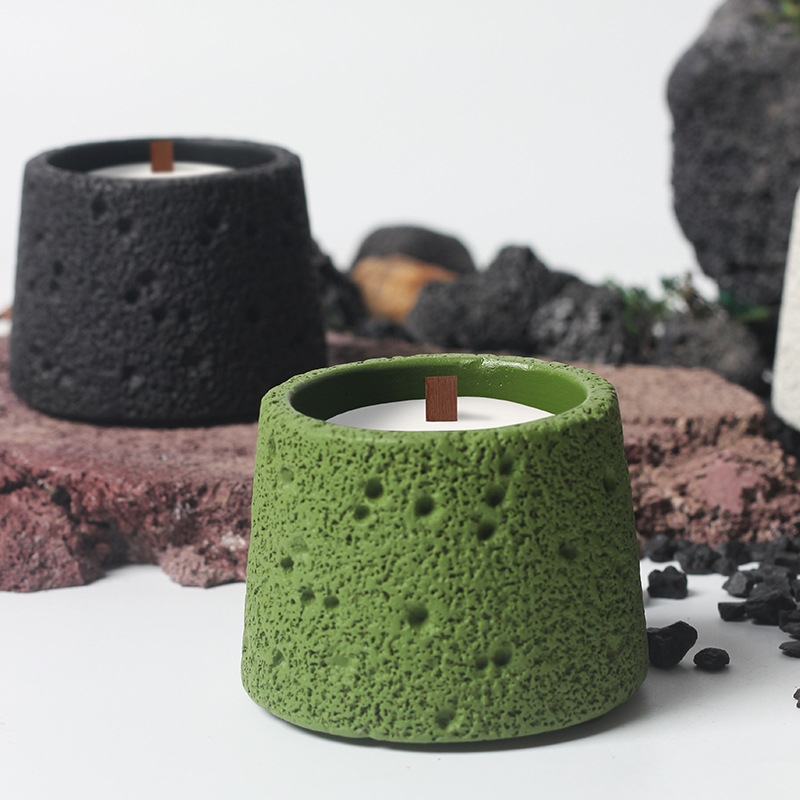 Decorative Concrete Candle