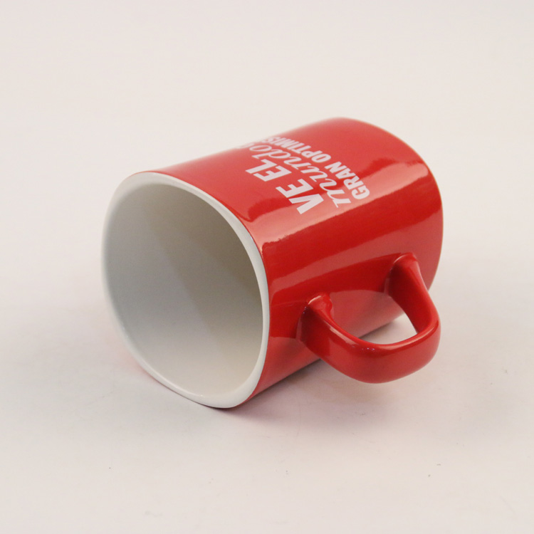 customized logo Red Coffee Mug