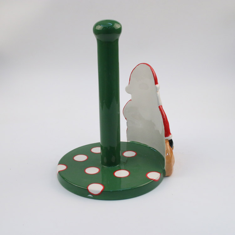 Ceramic Snowman Toilet Paper Holder