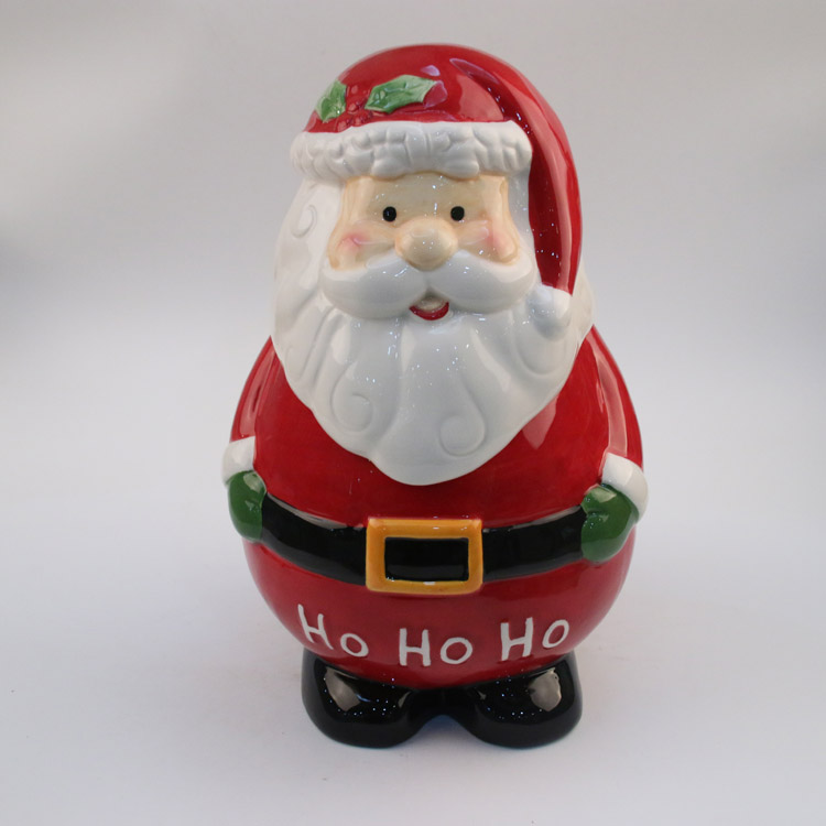 Santa Claus Ceramic Cookie Jar