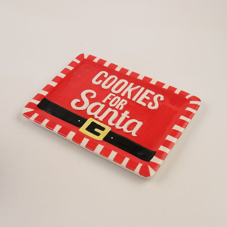 Santa Cookie and Milk Set