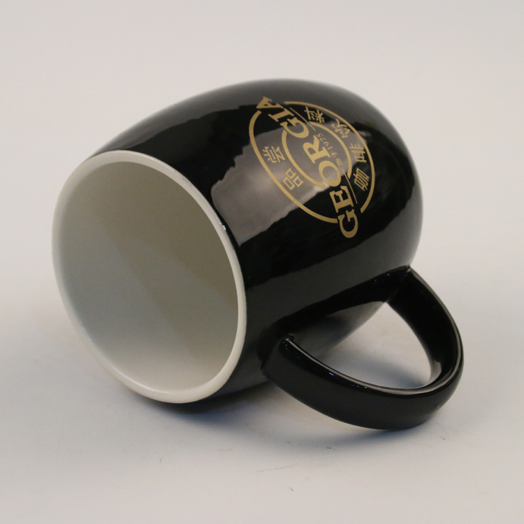 Black Ceramic Coffee Mug