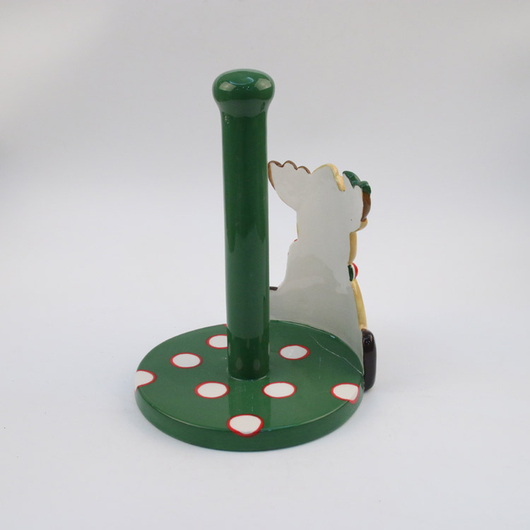 Ceramic Snowman Toilet Paper Holder