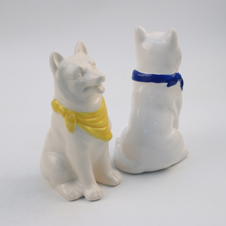 Ceramic Dog Figurines