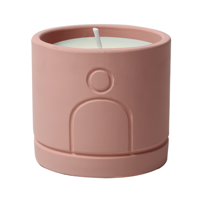 Geometric Scented Candle Set