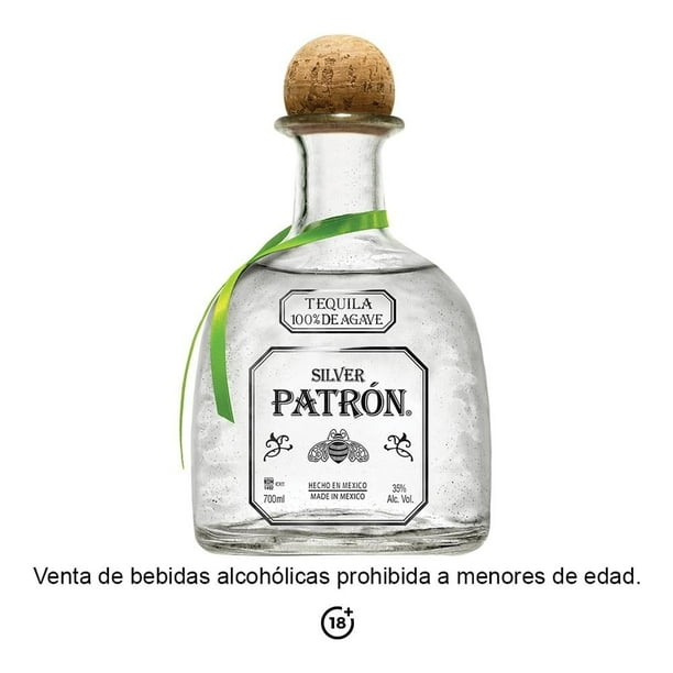 TEQUILA EL PATRON BLANCO 750 ML