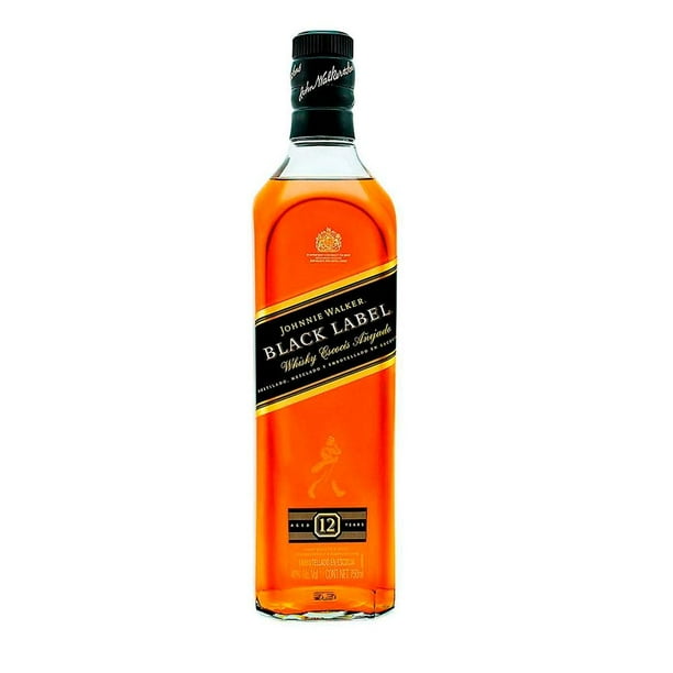 WHISKY BLACK LABEL 750 ML   