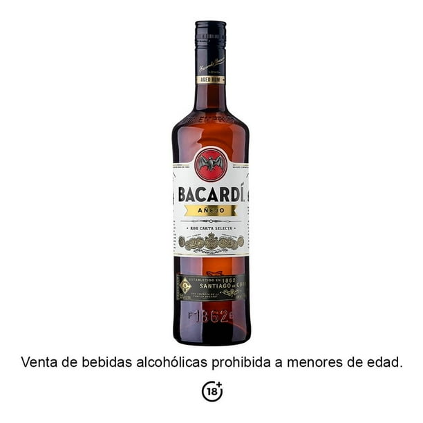RON BACARDI AÑEJO 750 ML