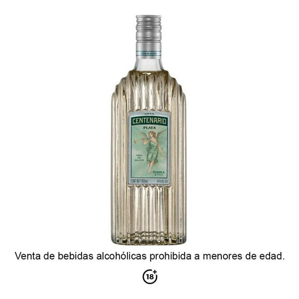TEQUILA GRAN CENTENARIO PLATA 950 ML 