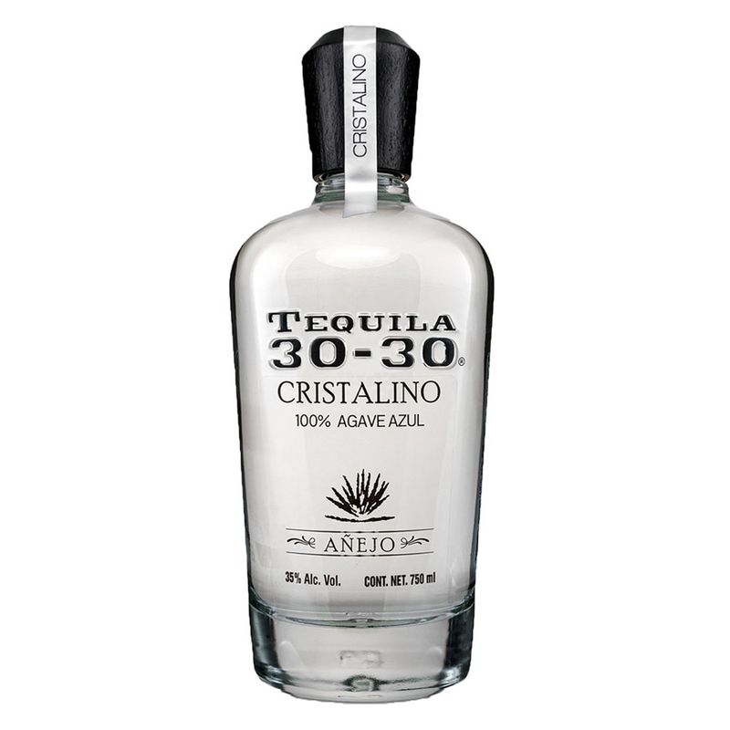 TEQUILA 30-30 CRISTALINO AÑEJO 700 ML   