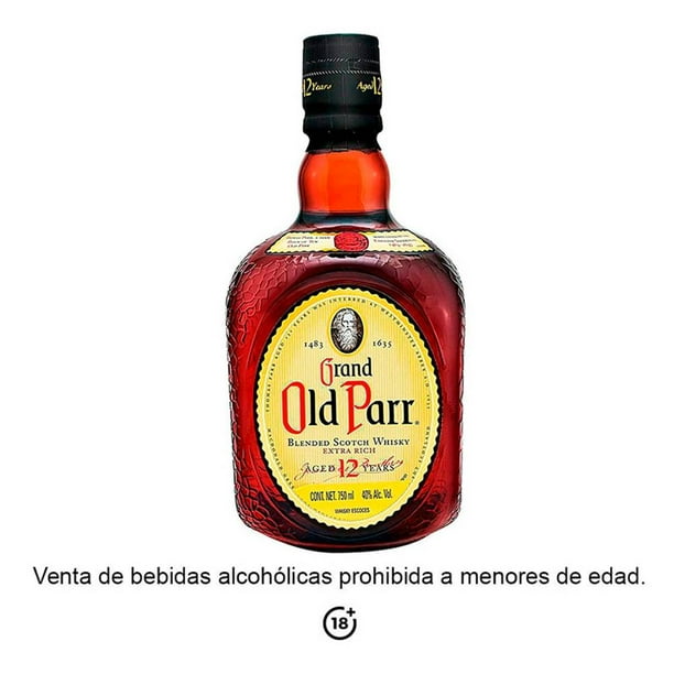 WHISKY OLD PARR 12 750 ML