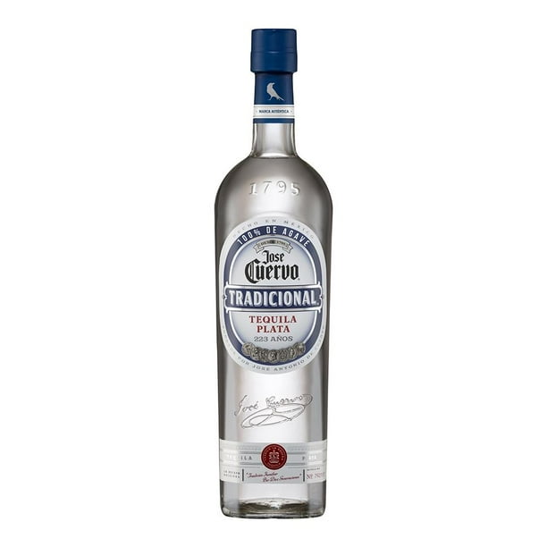 TEQUILA JOSE CUERVO TRADICIONAL PLATA 1 L
