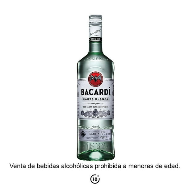 RON BACARDI SUPERIOR BLANCO 980 ML