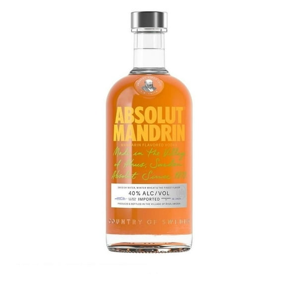 VODKA ABSOLUT MANDRIN 750 ML  