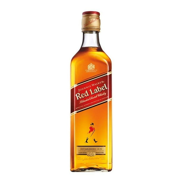 WHISKY RED LABEL 750 ML 