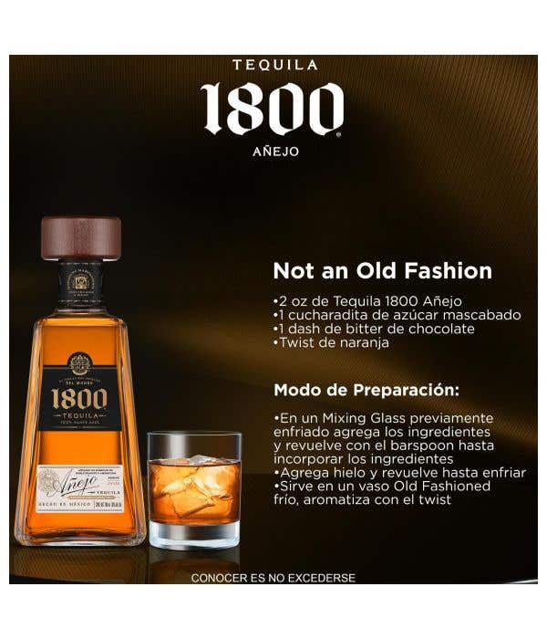 TEQUILA 1800 AÑEJO 700 ML